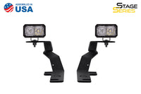 Stage Series C2 LED Ditch Light Kit for 2015-2020 Ford F-150 Sport White Combo Diode Dynamics