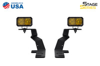 Stage Series C2 LED Ditch Light Kit for 2015-2020 Ford Raptor Sport Yellow Combo Diode Dynamics