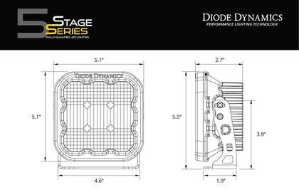 Stage Series Grille Bracket Kit for 2007-2018 Jeep JK Wrangler